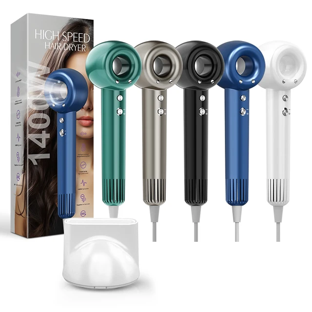 Swoson High Speed Hair Dryers Negative Ion Hair Care Quick Dry Professinal Leafless Hair dryer Personal Styling Salon Appliance