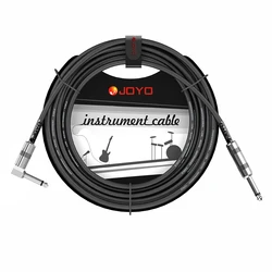 Premium Noise Reduction Guitar Cable with Right-Angle Connector (Green)