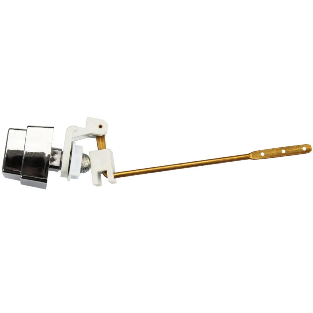 Description Picture 2 of itemToliet Tank Push Button Tank Lever Flush Handle Brass Arm Push Button Toliet Flushing Accessories Toilet Seat Switch