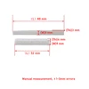 6 String Bone Classical Guitar Bridge Saddle And Nut White Bone Bridge Replacement Parts 80mm 52mm Real Bone Guitar Nut Saddle 2
