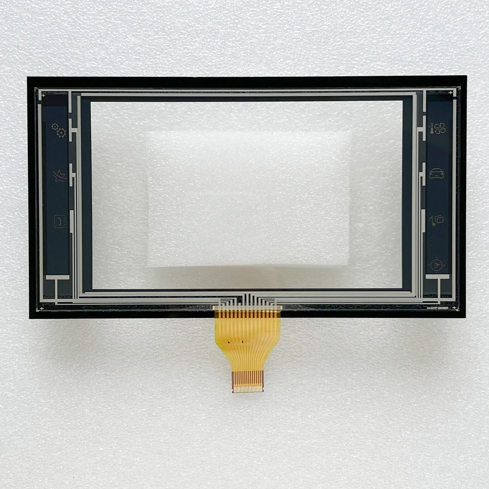 7 Inch 30 Pins Glass Touch Screen Panel Digitizer Lens For 2014- Peugeot 408 308 308S Car Radio DVD Player GPS Navigation multimedia touch screen car dashboard display screen