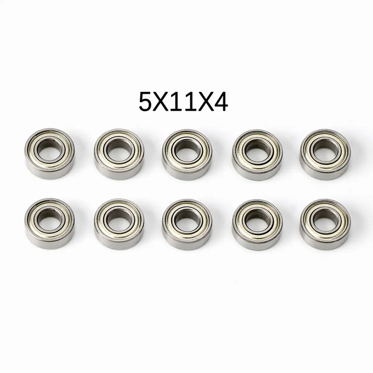 10 sztuk łożysk kulkowych 5x11x4mm 9x5x3mm 8x12x3.5mm 7x11x3mm dla 1/12 zabawki zdalnie sterowane samochodu Wltoys 12428 A959 części 0092 0093 0094 0095