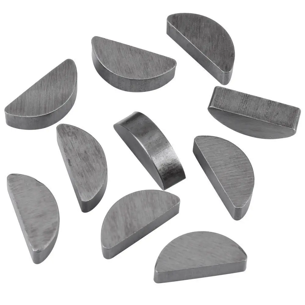 80개 우드러프 키 모음 키트 플라이휠 풀리 크랭크 8개 크기 절묘한 공예