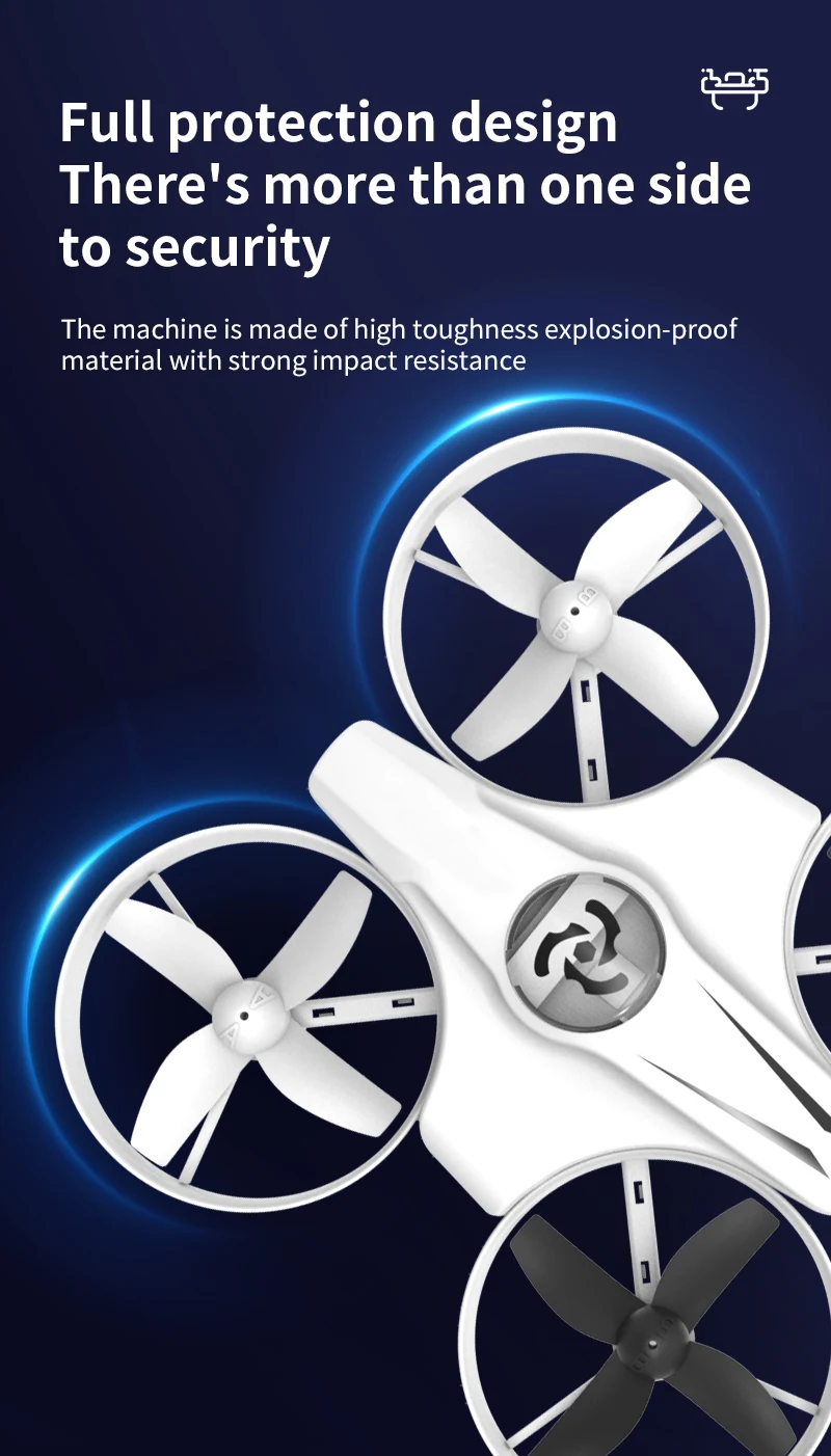 Mini RC Drone - 4CH Headless Mode Quadcopter with 360 Flip for Kids