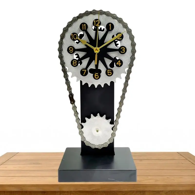 

Часы с подвижными механизмами, часы с подвижной цепочкой в ретро-стиле, подарок на день отца, домашний декор в ретро стиле Для дедушки, мужа, парня, сына
