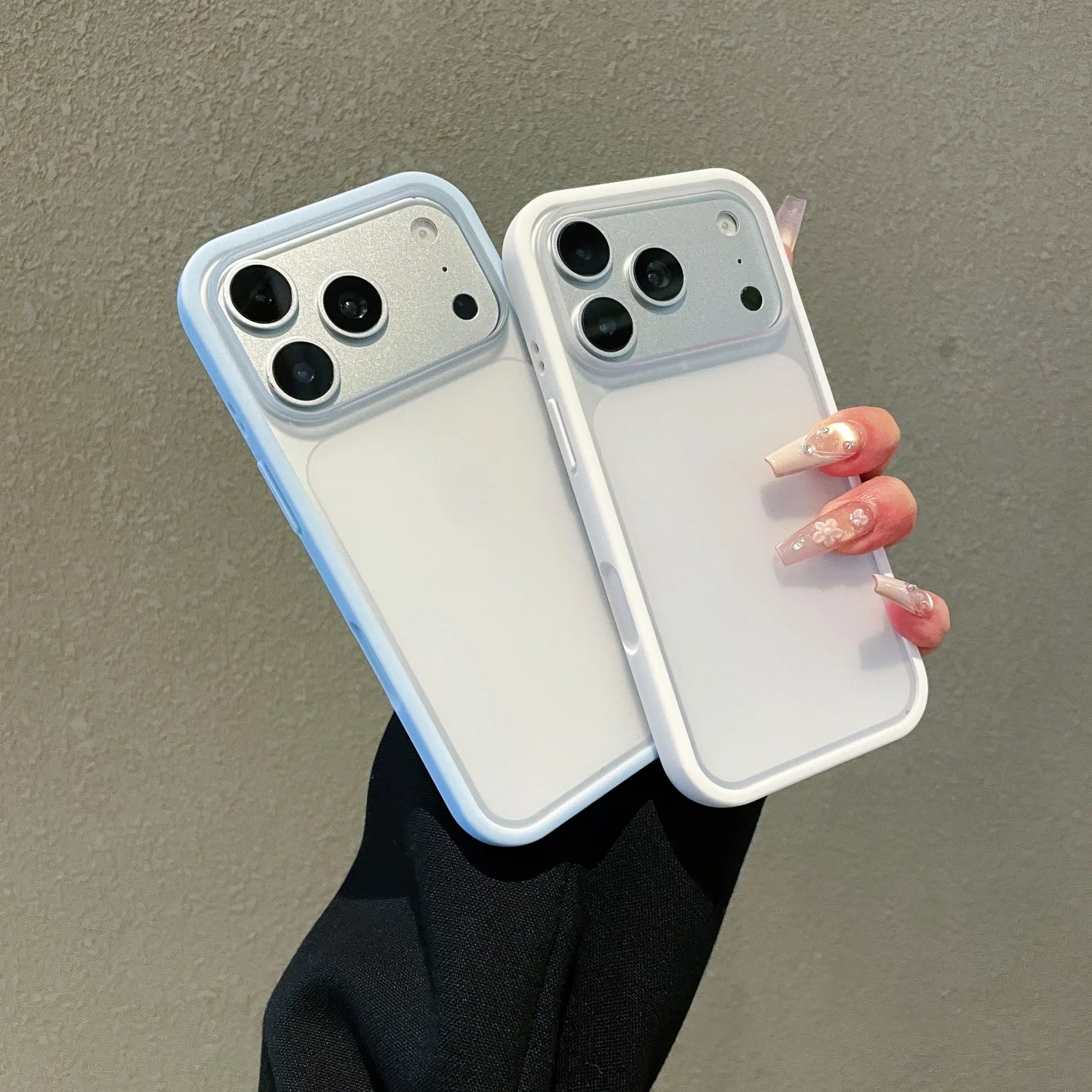 Fashion Minimalist Premium Matte Frosted Translucent Phone Case