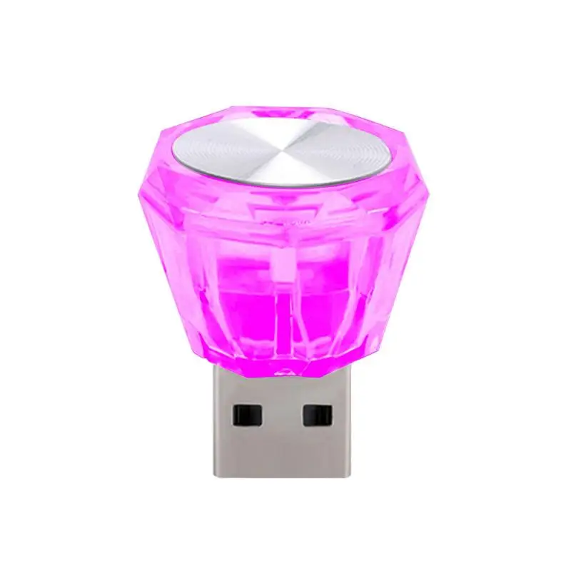 

Mini LED USB Car Interior Light Plug In Night Light Decoration Mini USB Light Romantic Car Light Decor For Bedroom Party Cars