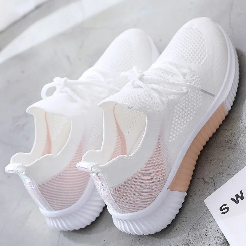 

Sneakers Women Breathable Mesh Casual Shoes Female Fashion Sneakers Platform Women Vulcanize Shoes Chaussures Femme