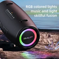 Zealot-S87 Outdoor Portable Wireless Bluetooth Speaker 80W High Volume Subwoofer Sound Performace IPX6 Waterproof Camping - Image 4