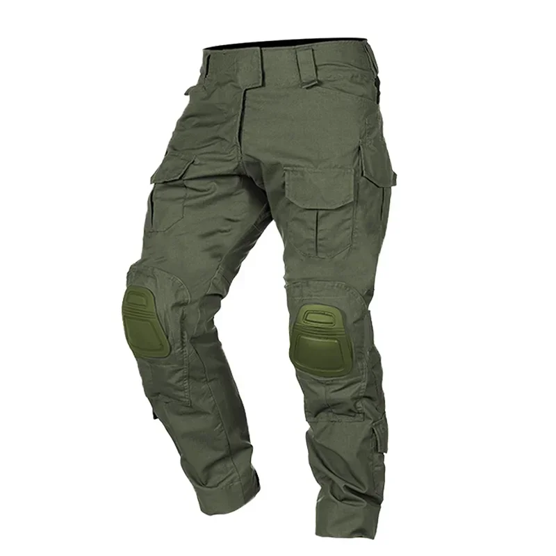 Outdoor Tactical Sets Milita Uniform Camo Suits Hunting Shirts Cargo Pants +Pads Airsoft Paintball Training Hunting Clothes New 3