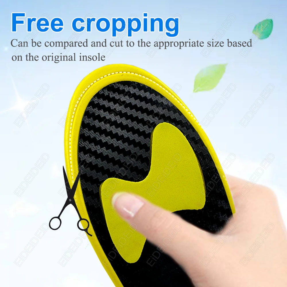 Carbon Fiber Propulsion Sports Insoles for Enhanced Performance
