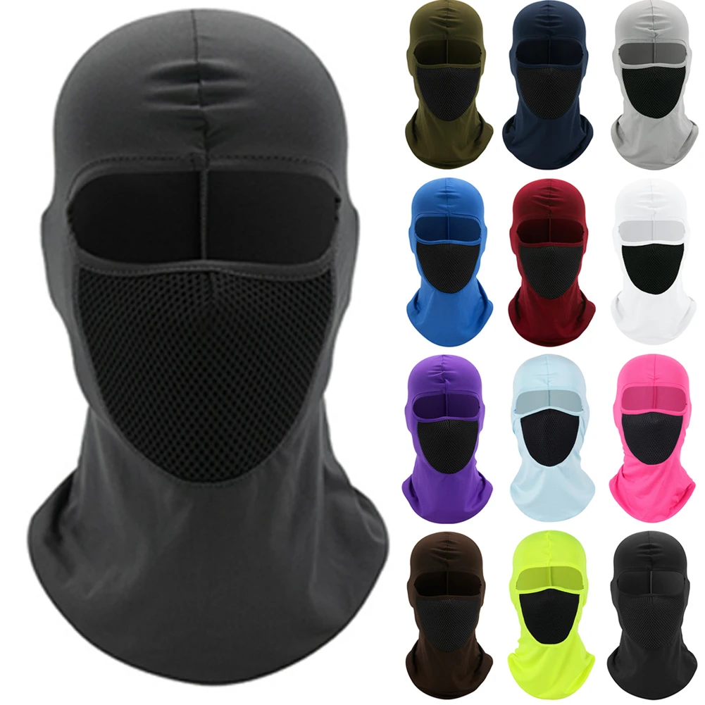 

Outdoor Balaclava Full Face Mask Hood Motorcycle Bandana Cycling Hunting Hat UV Protection Face Neck Protection Cycling Equipmen