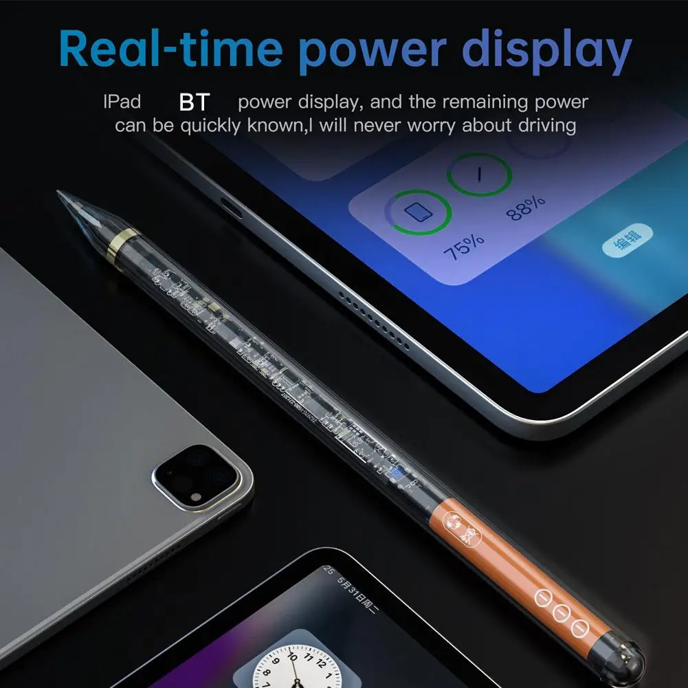 

1 Pcs Wireless Stylus For Apple Pencil Capacitive Pen For IPad Pen Apple Adsorption Magnetic Absorption Chargetouch Screen W3B1