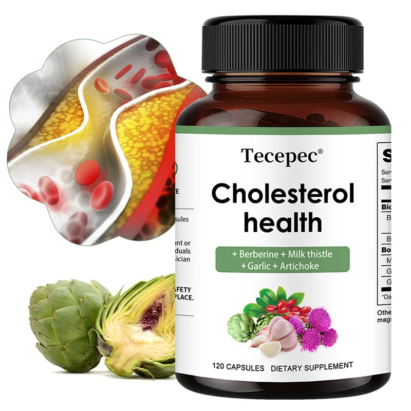Cholesterol Supplement Cholesterol Health Supplement-Supports Healthy Cholesterol Levels and Natural Heart Health 120 Capsules