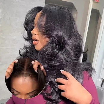 Ready To Go Glueless Wig Body Wave Human Hair Wigs 4x4 5×5 No Lace Closure Wig Pre Plucked Pre Cut Human Hair Wigs 30 36 Inch 1