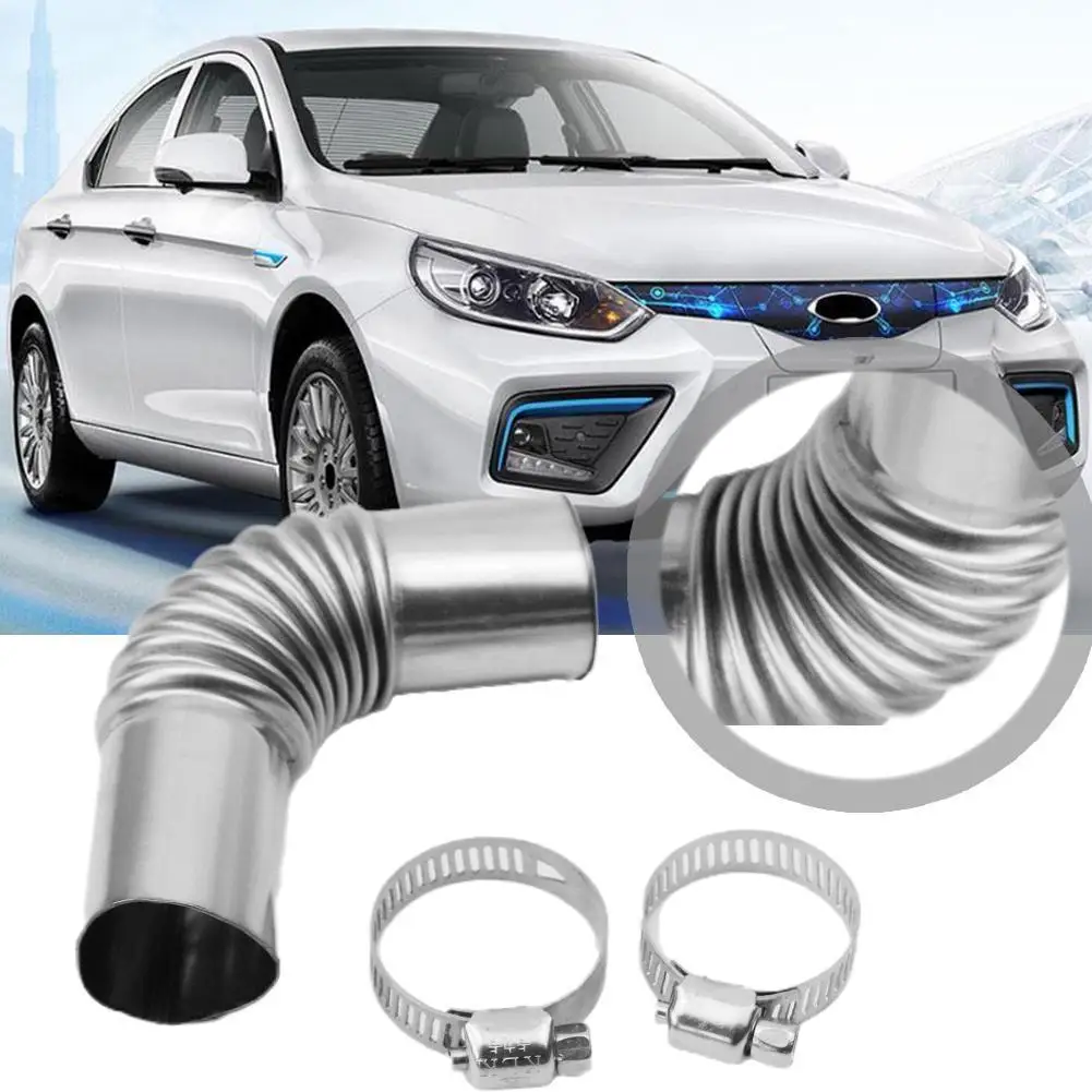 24mm Elbow Pipe Air Parking Heater Exhaust Tube Connector With Clip For