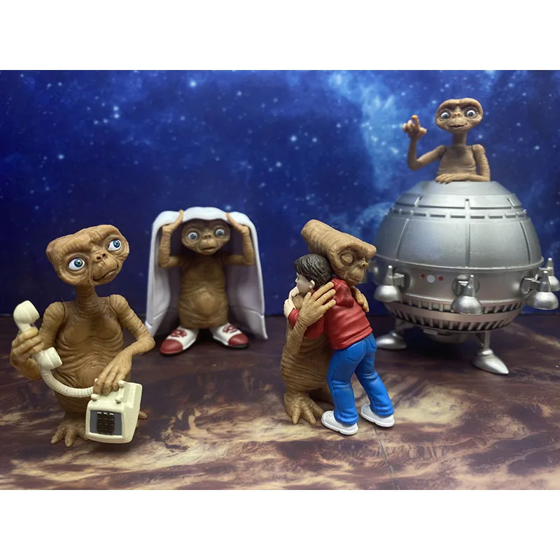 Такара Томи оригинал E.T. Игрушки чужой гасяпон из фильма Классическая сцена