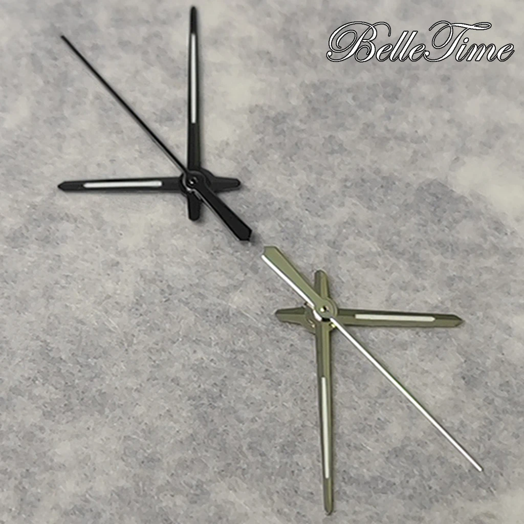 NH35 Hands Silver/Black/Rose Gold/Gold Watches Pointers For NH35/NH36/4R/7S Movement C3 Green Luminous Watches Pointers