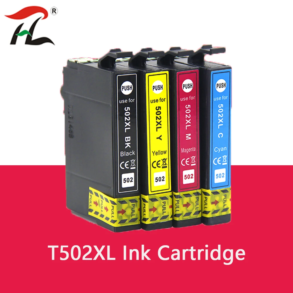 T502 Cartuccia Di Inchiostro Compatibile Per Epson 502 T502 Xl 502Xl Expression Premium Xp5100 Xp5105 Wrokforce Wf-2865 Wf-2860