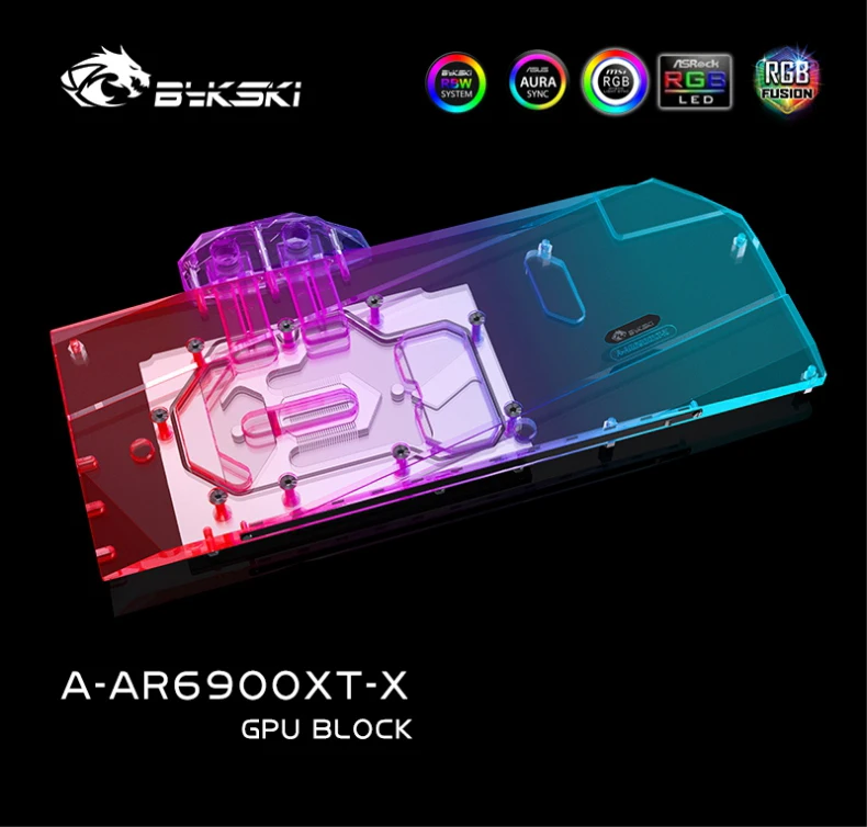 Bykski Water Block Use for ASRock AMD Radeon RX 6800 /6900 XT Taichi X  /Phantom Gaming D 16G OC GPU Card Copper Radiator RGB AliExpress