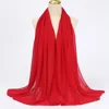 Foulard Hijab en mousseline de soie pour Femme, voile musulman ramadan ,hijab femme musulman,foulard musulmane pour femme, foulard mousseline en Jersey doux de haute qualité hijab islam voile femme musulman,70*180cm