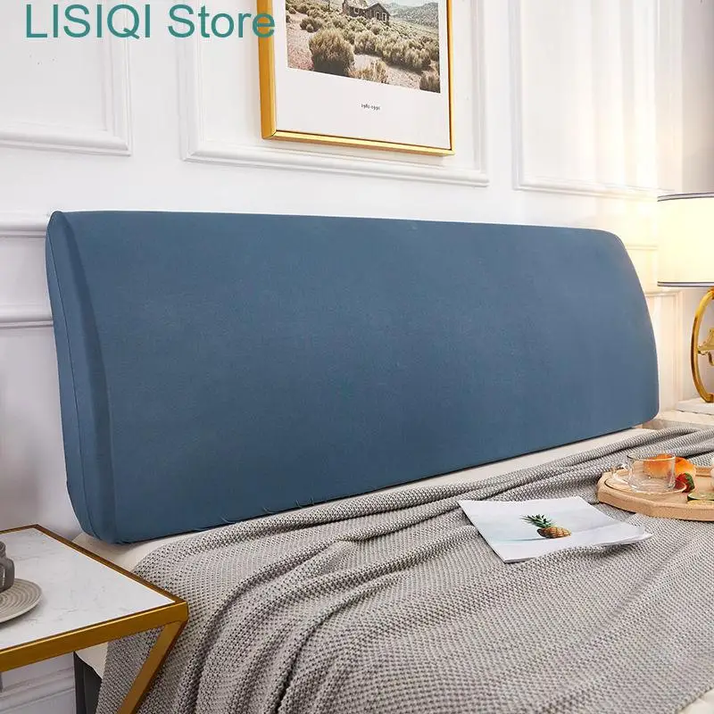 

New Covers Backrest Headboard Linens Bedhead Back Protective Case Bedding Elastic Fitted Sheet Mattress Pad Double Blanket