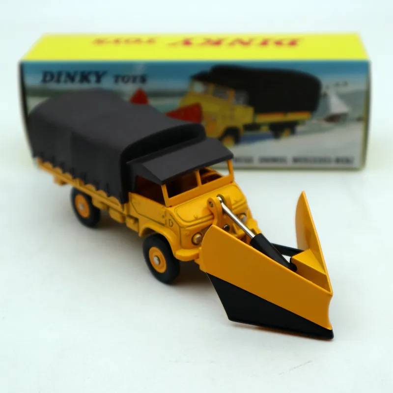

Atlas Dinky Diecast Alloy Engineering Vehicle Snow Shovel D591 Model Adult Classics Collection Toys Static Display Gift Souvenir