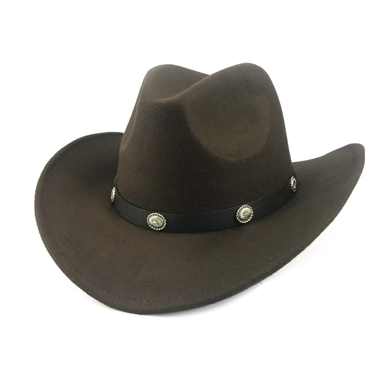 ZLD Vintage Men Women Cowboy Hat Autumn 