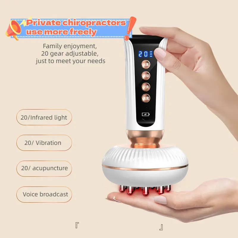 Multifunctional Massage Brush Body Slimming Massager High Version 20 gear Choose - Image 5