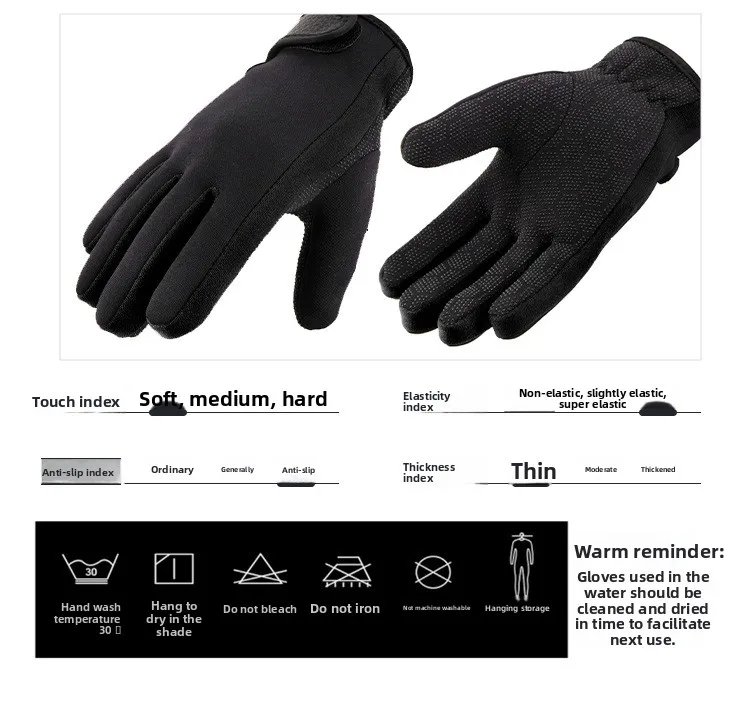 1,5 mm Neoprenanzug-Handschuhe, Neopren-Handschuhe, Tauchen, Surfen, Speerfischen, Schnorcheln, warme Handschuhe zum Angeln, Surfen, Surfen, Tauchen – Detail 5