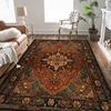 Persian Ethnic Style Carpet for Living Room Home Decoration Retro America Lounge Rugs Soft Bedroom Non-slip Bedside Mats 200x300 2
