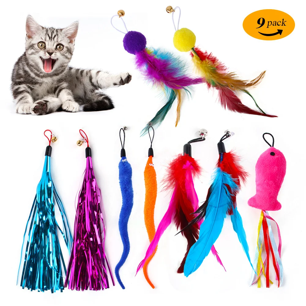 Juego de juguetes de peluche interactivos para mascotas, gatos, hámsteres, juguetes para hámsteres viejos que hacen sonido, paquete liviano a granel para gatitos y hámsteres