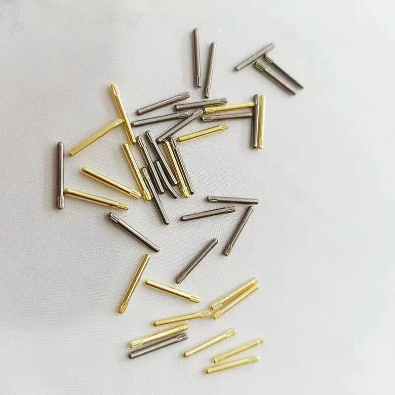 2pcs Gold/Silver Hinge Pins For Dupont L2 / Ligne 2 Lighter Top Cover Body Connecting DIY Repair Part Replace Accessories 4
