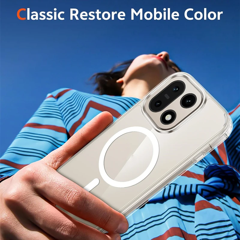 Magnetic Transparent Wireless Charging Protective Phone Case