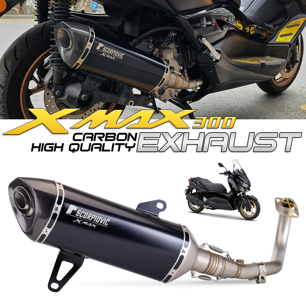 Silencieux Échappement Moto 51mm M4 Escape GP - Slip-on Universel Scooter - Neuf