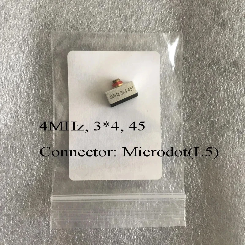Angle Beam Probe Transducer 4MHz 3*4