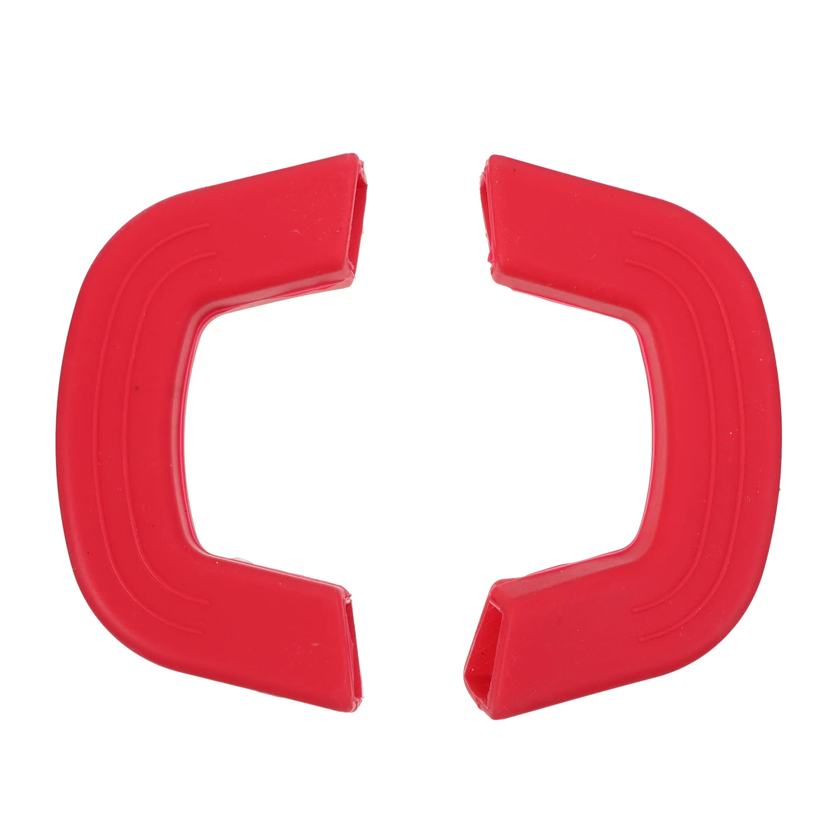 

Cabilock Silicone Assist Handle Holder Grip Hot Pot Cover Sleeve Cast Iron Griddles Skillets Red
