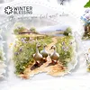 2m/Roll Countryside Animal PET Stickers Decorative Transparent Tape For Scrapbooking Journal Aesthetic Stationery 4