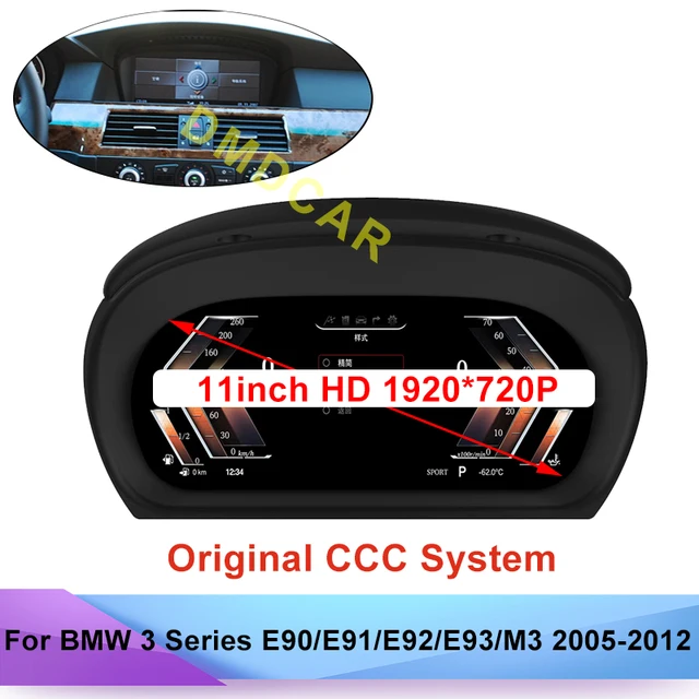 2023 New Digital Cluster Virtual Cockpit M Sport For BMW 3 E90 E91 E92 E93 20052012 Car