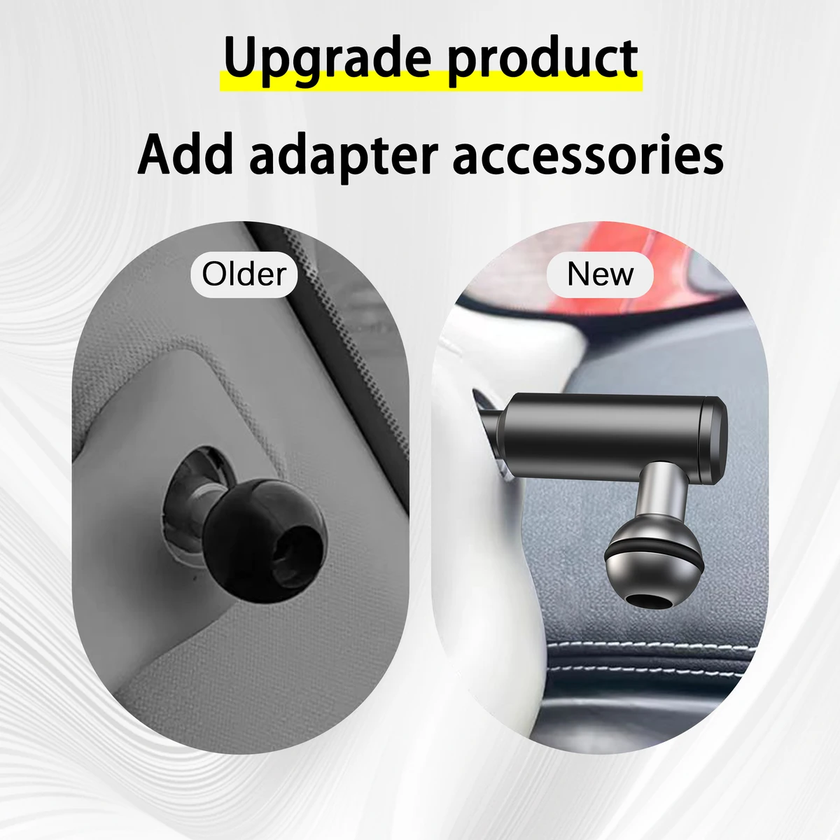 magsafe [Car Handle Armrest Phone Holder] Car A-pillar Mobile Phone Bracket Off-road Vehicle Truck Handle Armrest Handle — view 2