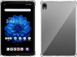 Slim Shockproof Clear TPU Tablet Case with Airbag Protection for IPlay 60 Mini Turbo (Clear)