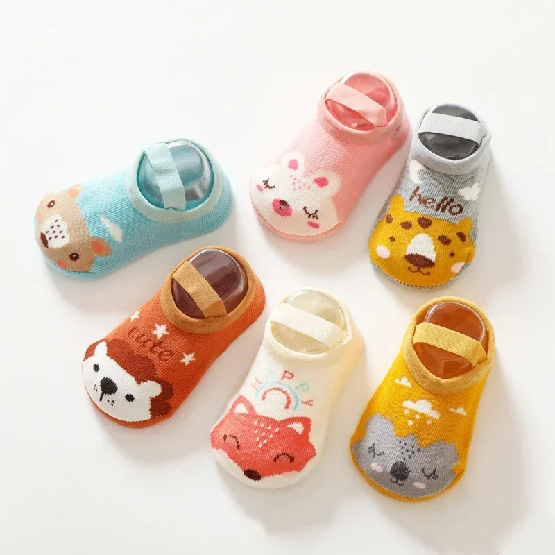 Children Ankle Socks Boys Girls Trampoline Socks Cotton Soft Baby Comfortable Boat Sock
