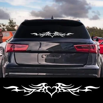 DIY Heart Wings Sticker Car Windshield Decor Vinyl Film Decal Vehicle Creative Self-Adhesive Decoration Auto Tuning Accessories 1