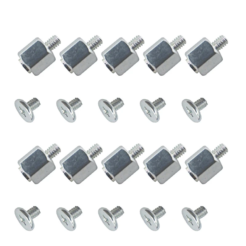 

10 Set Hand Mounting Kits Stand Off Screw Hex Nut for A-SUS M.2 SSD Motherboard X5QC