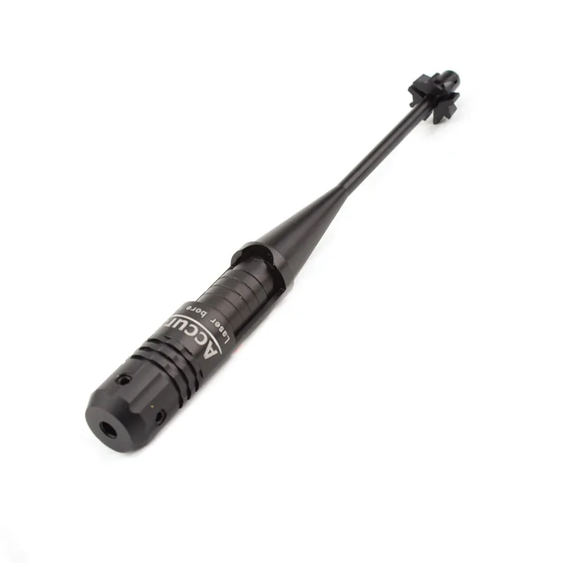 Tactical Adjustable Red Green Dot Laser Bore Sighter Collimator with Switch for Hunting Tools Accessories