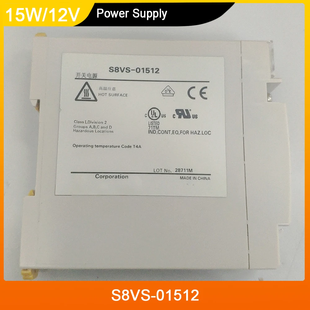 

New S8VS-01512 Switching Power Supply 15W/12V High Quality Fast Ship