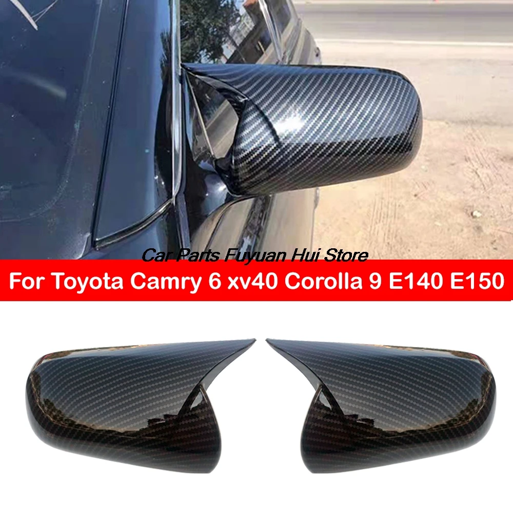 

For Toyota Camry 6 xv40 Corolla 9 E140 E150 Avensis 3 Auris 1 Car Rearview Side Mirror Cover Wing Cap Exterior Door Case Trim