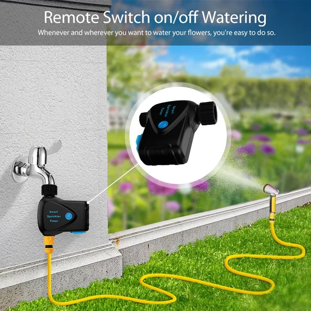 Smart Watering Timer Bluetooth Gateway Remote Control Courtyard Automatic Watering Timing Irrigation Controller Water Valve 5