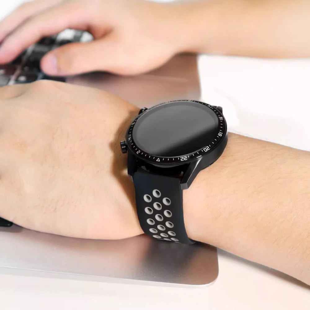 Versatile Smartwatch Replacement Strap - 20mm/22mm Adjustable Bracelet