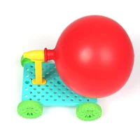 Balloon Recoil Car DIY Kit Science Physical Experiments